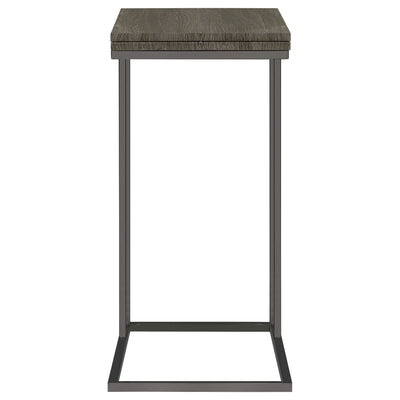 Mortimer - Snack Table With Expandable Top - Gray