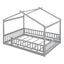 Bed House Bed Frame With Fence