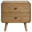 Winston - 2 Drawer Nightstand - Ash Brown