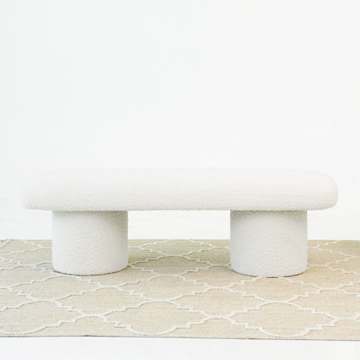 Randolph - Bench - Ivory
