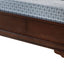Sleigh Bed With Low Footboard