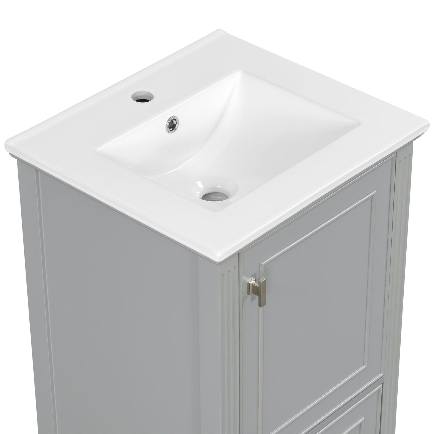 Retro Bathroom Vanity With Sink