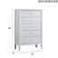 Daniel - Chest, 5 Drawer Storage Unit