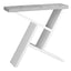 Accent Console Table For Entryway, Spacious Table Top, Contemporary & Modern