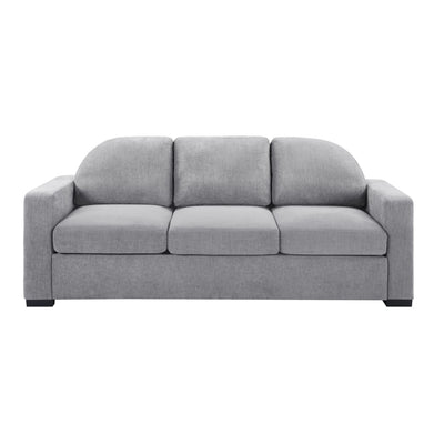 Modern 3 Seater Sofa With Curved Backrest