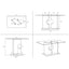 Iris - Dining Table - Gray