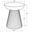 Waters - Round Accent Side Table - Honey