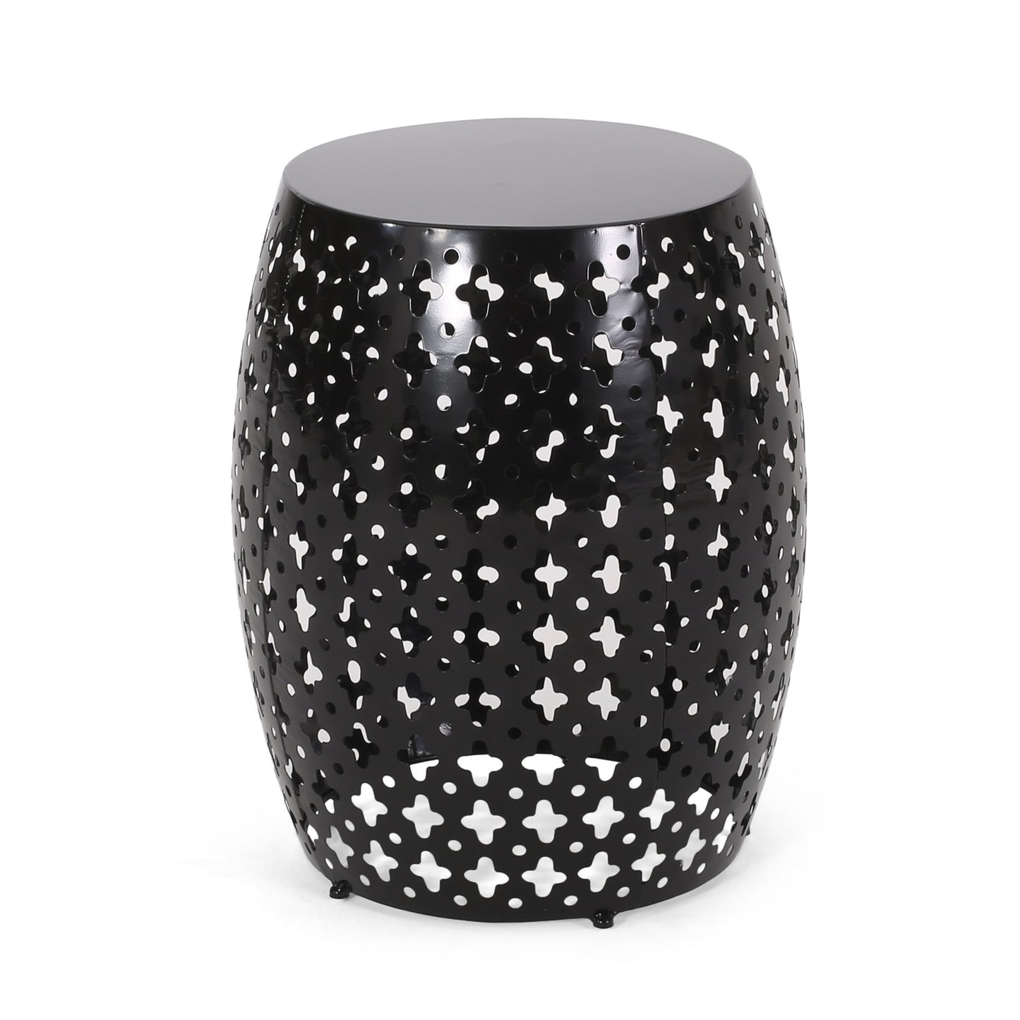 Modern Design, Metal End Table, Large
