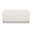 Roman - Curved Headboard Upholstered Platform Bed