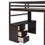 Loft Bed With Drawers, Desk, And Wardrobe