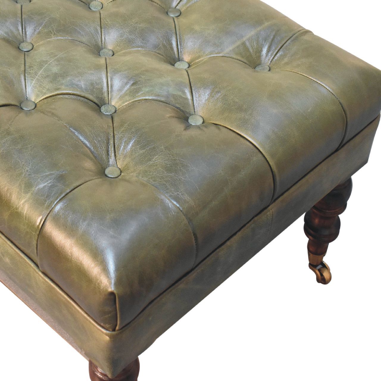 Buffalo - Ottoman With Castor Legs