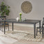 Farmhouse Charm Dining Table With Square Leg