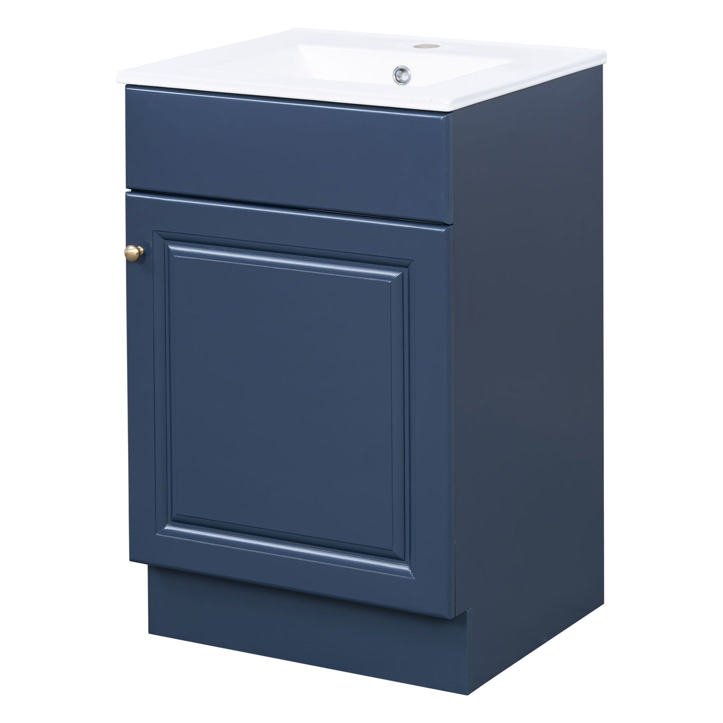 Bathroom Vanity With Sink, Cabinet With Adjustable Shelf