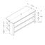 TV Stand, Console, Media Entertainment Center, Storage Shelves, Contemporary & Modern - Cherry