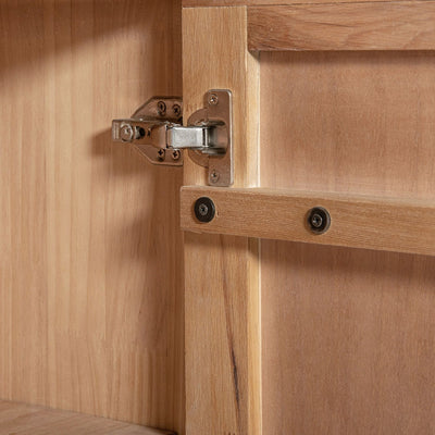 Nolan - Bookcase With Lower Cabinet - Natural