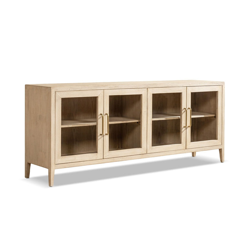 Marlowe - Glass Door Sideboard - White