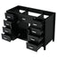Bathroom Vanity Cabinet Only With 2 Soft Close Doors And 8 Drawers