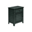 Accent Table With Storage Drawer - Blue
