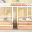 Triple Bunk Bed With Drawers And Guardrails