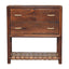 Regency - Woven 2 Drawer Nightstand - Brown