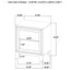 Anza - 2 Drawer Nightstand Bedside Table With Smooth Storage - Walnut