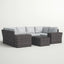 Stylish Wicker Patio Set Table