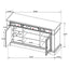 Larchmont - 3 Drawer - Dark Brown