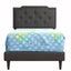 Button Tufted Bed Charming For Cozy Spaces