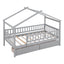 House Bed With 2 Drawers