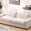 Luxe - Sofa With Sleek Design, Spacious And Comfortable 3 Seater Couch