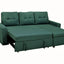 Convertible L Shaped Sectional Sleeper Sofa Bed, Saving Pull Out Couch