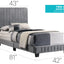 Channel Tufted Bed