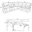 Aaron - 3 Piece Upholstered Sectional - Smoke