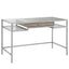 Adela - Writing Desk - Antique Silver