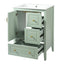 Retro Bathroom Vanity With Sink, Soft Closing Cabinet & Drawers