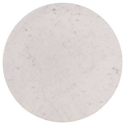 Leska - Round Coffee Table - White