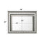 Antares - Mirror With LED - Light Gray