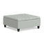 Harrison - Coffee Table Storage Ottoman Lift Top - Stone Gray