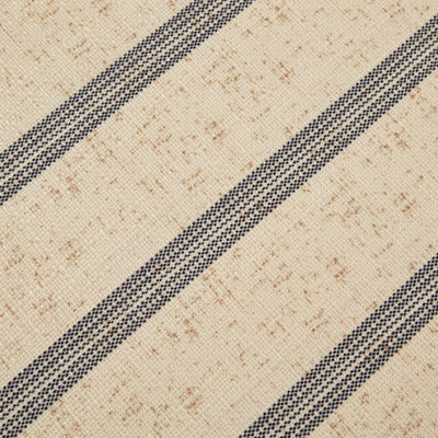 Accent Ottoman Printed Stripe