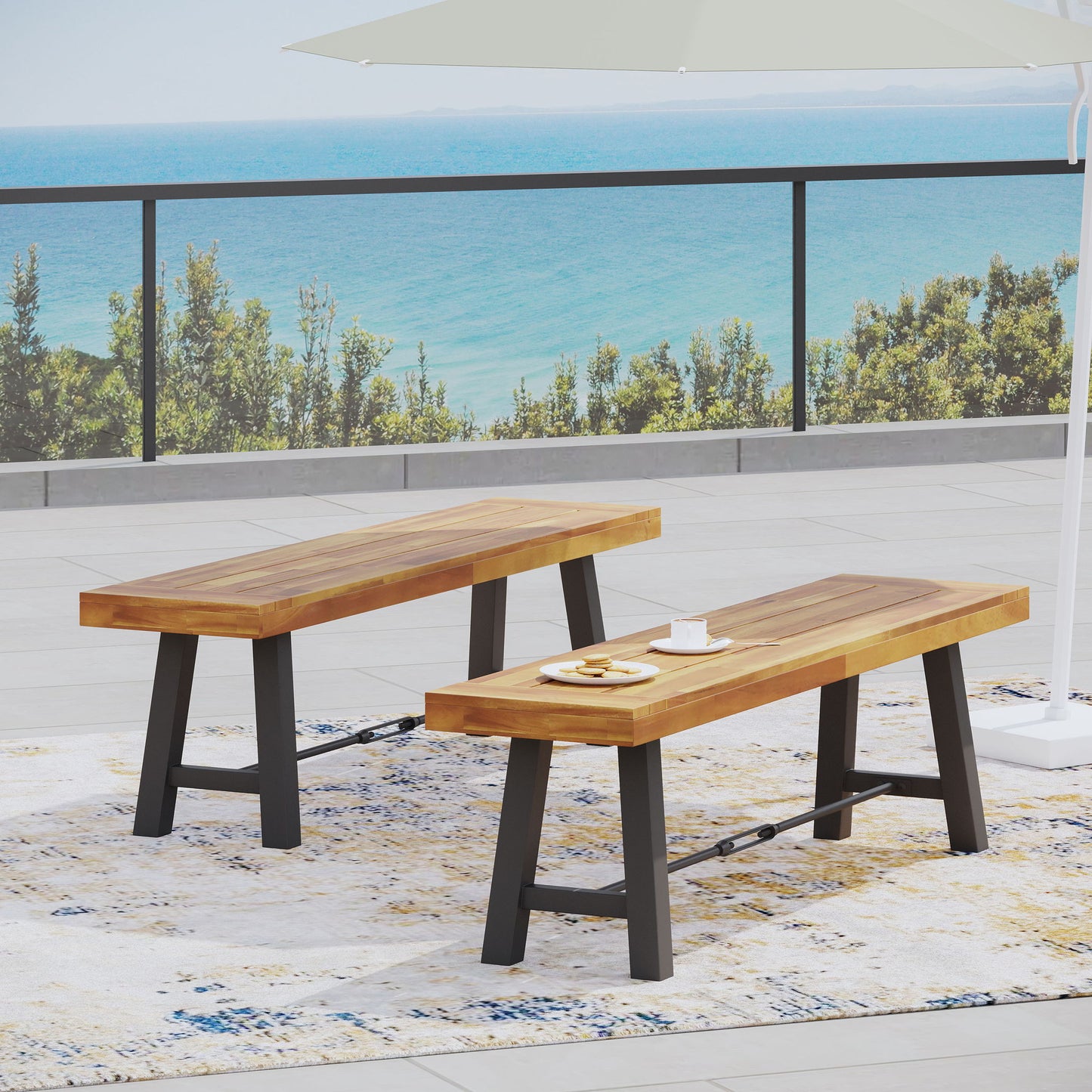 Catriona - Bench - Teak
