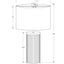Lighting, Table Lamp, Concrete, Modern - Black