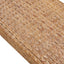 Bench With Water Hyacinth Seat - Brown