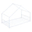 Metal House Bed
