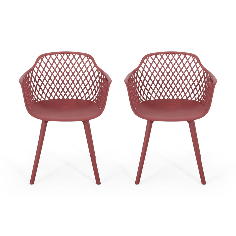 Poppy - Chair (Set of 2) - Red