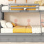 Bunk Bed With Drawers, Ladder And Storage Staircase
