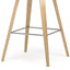 Randolph Bentwood - Upholstered Counter / Bar Height Stool (Set of 2)