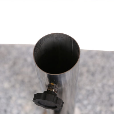 Umbrella Holder Square 55 Lbs Umbrella Base - Natural / Gray