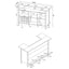 Lampton - Freestanding Home Bar - Oak