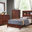Bed With Transitional Design Stylish