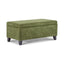 Storage Ottoman With Flip Top Lid - Retro Green